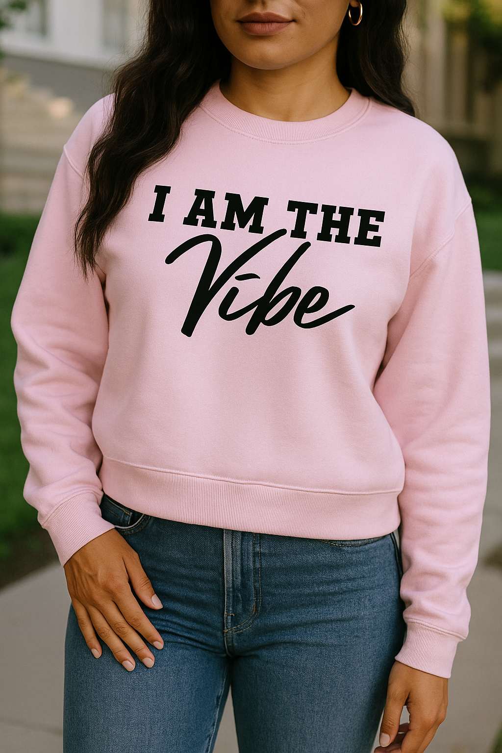 I AM THE VIBE - BLACK FONT