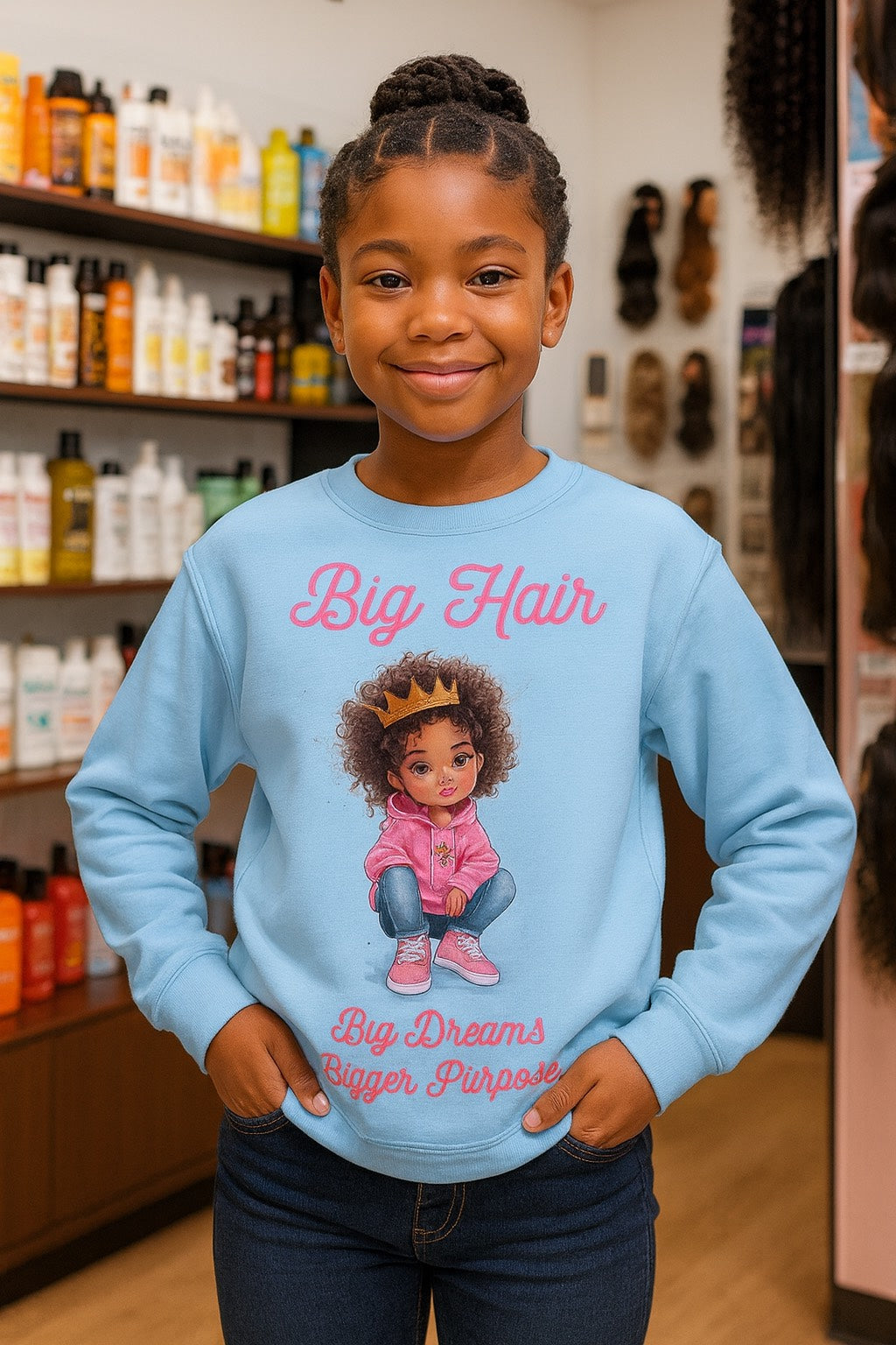 Big Hair, Big Dreams, Bigger Purpose