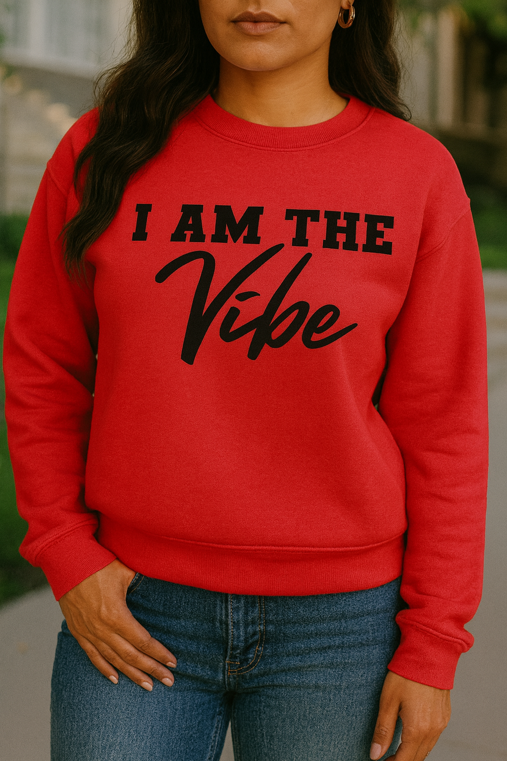 I AM THE VIBE - BLACK FONT