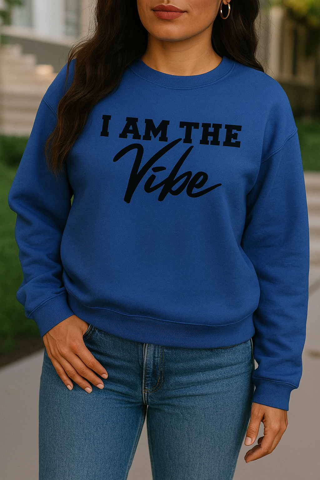 I AM THE VIBE - BLACK FONT
