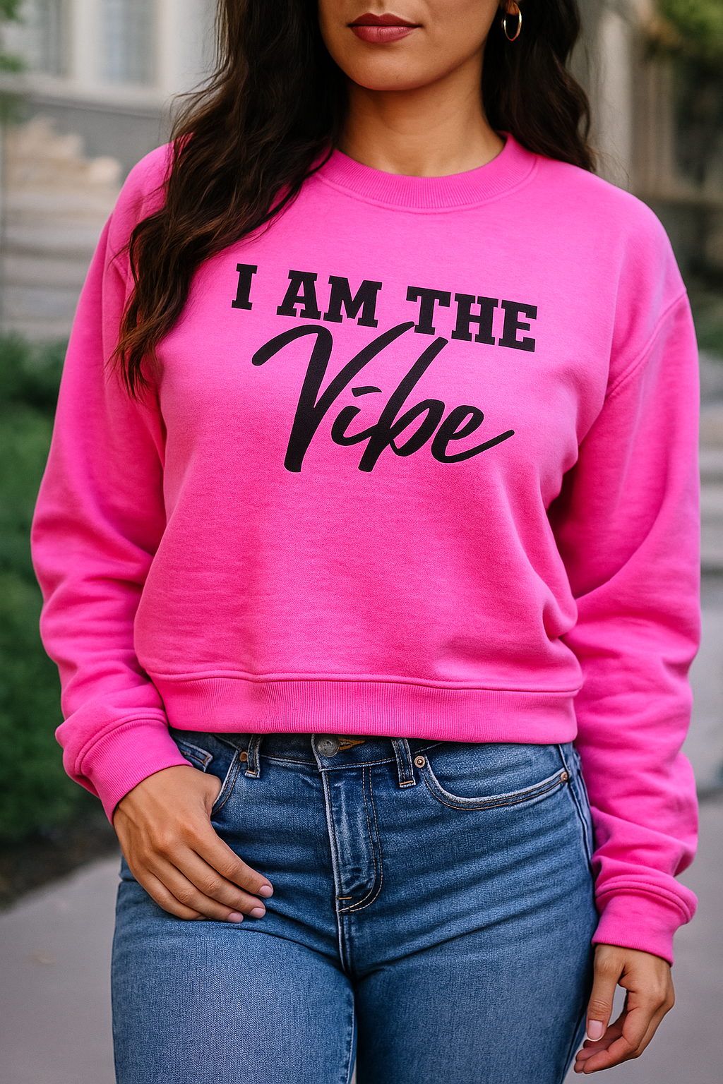 I AM THE VIBE - BLACK FONT